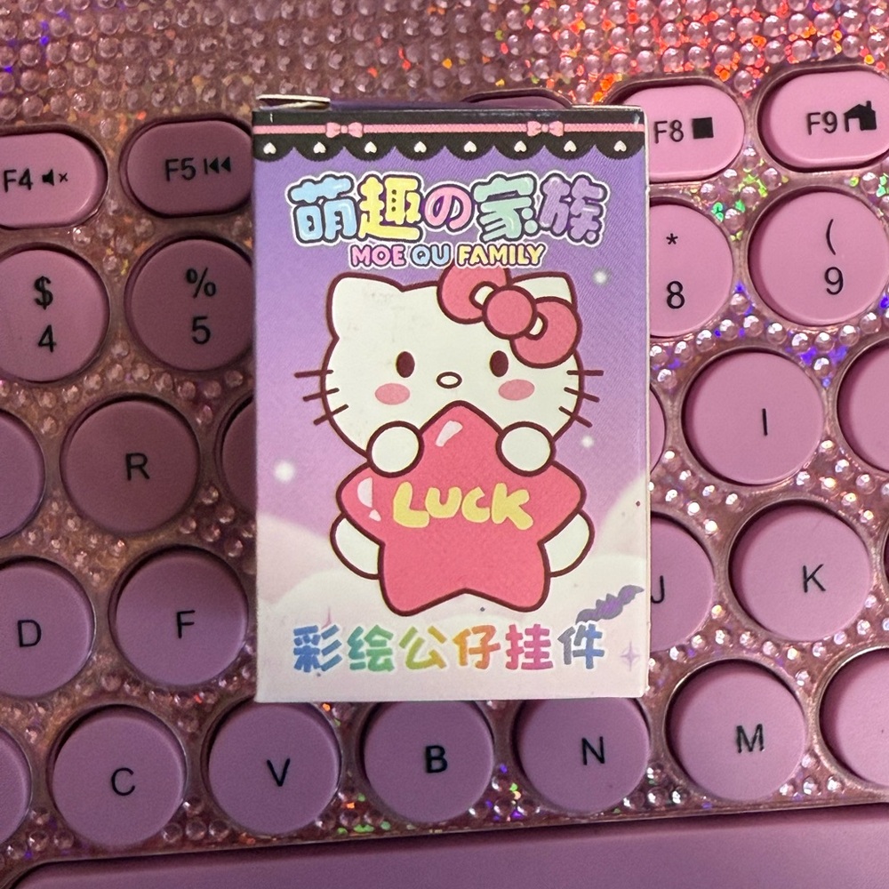 Cute cat blind box keychains